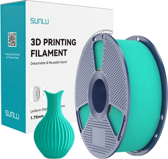 Sunlu PLA Classic piparmētra – filaments 1,75 mm, 1 kg