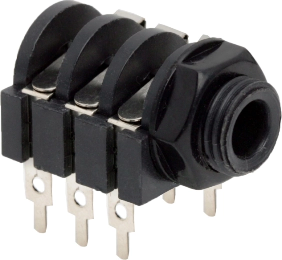 6.3 mm Stereo Jack Socket with Switch