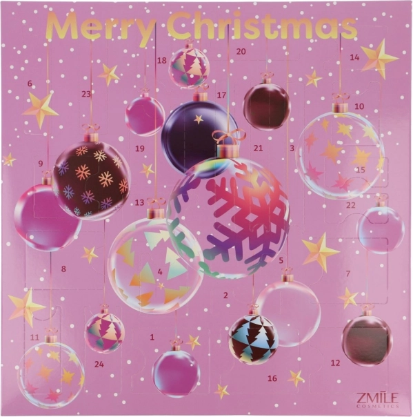 Adventa kalendārs 3D Christmas Ball ar kosmētiku