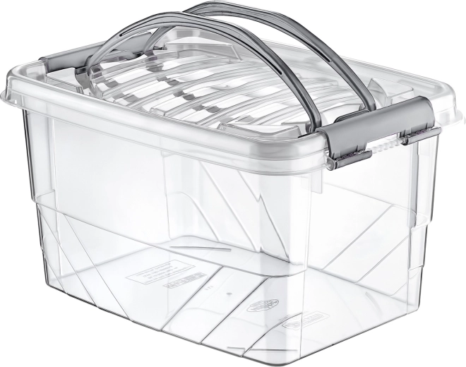 Caurspīdīga uzglabāšanas kaste Handy Box 7 l