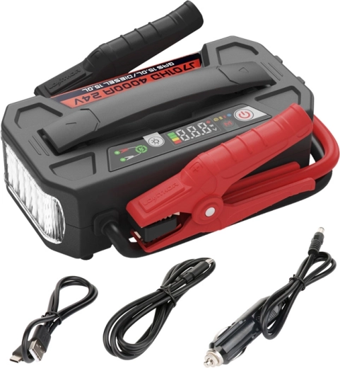 Starta avots Lokithor J701HD 24 V 4000 A (207,2 Wh)