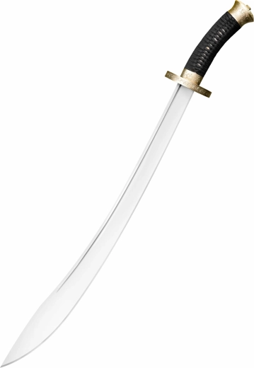 Cold Steel Willow Leaf Sword kolekcionāru zobens ar ādas maksti
