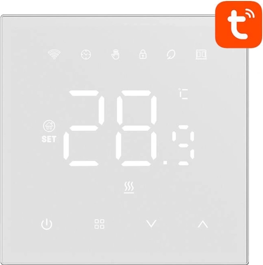 Smart Thermostat Avatto for Electric Heating 16 A with Wi‑Fi