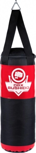 Bērnu boksa maiss DBX Bushido 60 cm, 7 kg – sarkans