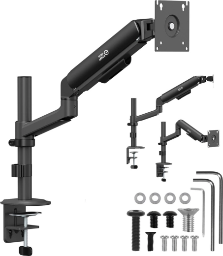 Ergo Office monitor mount 17–32″ with gas spring - 1 piece