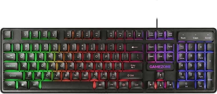 RGB backlighting for style and clarity