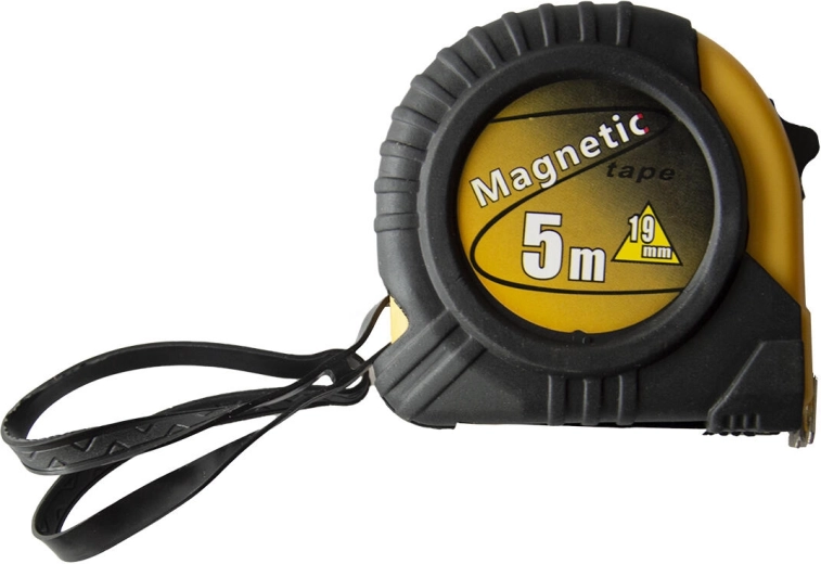 Ruletes mērlente MAGNETIC 5 m × 19 mm ar magnētu