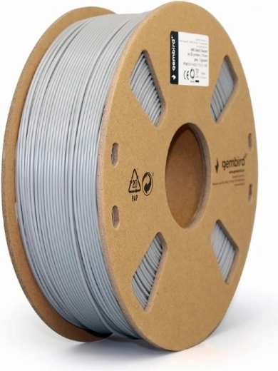 Filaments 3D drukai ABS 1,75 mm, 1 kg, pelēks