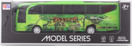 Bērnu autobuss Dino ar efektiem uz baterijām