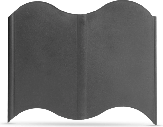 Melna plastmasas dārza apmale 15 × 14 cm – 20 gabali