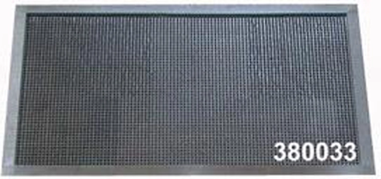Rubber door mat with spikes 38 × 68 cm
