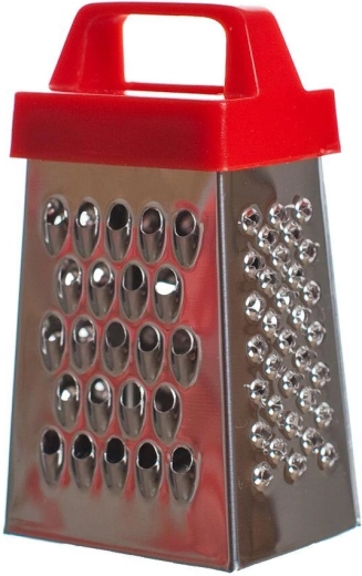 Mini piramīdveida rīve nerūsējošā tērauda CULINARIA Red