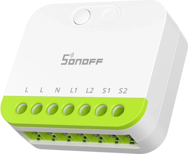 Sonoff mini-zb2gs divkanālu viedais slēdzis Zigbee 3.0
