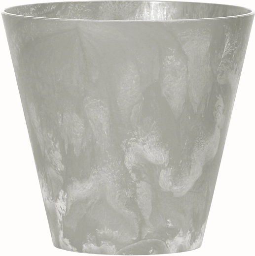Puķu pods Tubus beton effect 25 cm pelēks