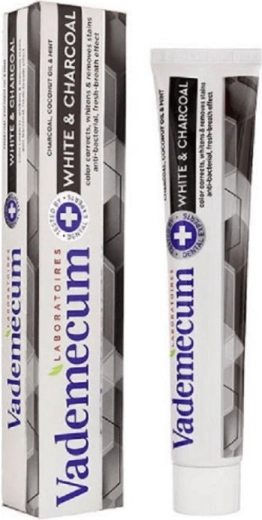 Vademecum ProLine White & Charcoal whitening toothpaste 75 ml