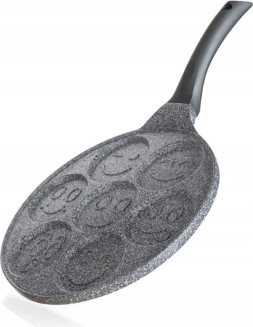 Pankūku panna 26 cm BANQUET Granite Gray Smile