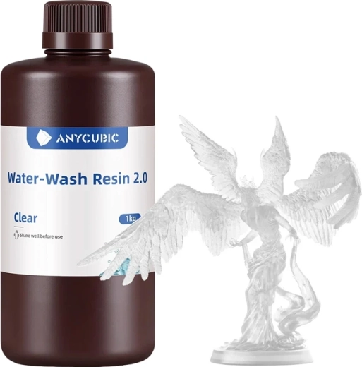 Anycubic Water-Wash Resin 2.0 caurspīdīga 1 kg