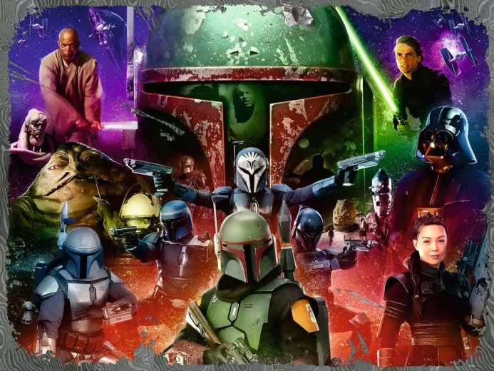 Puzle 1500 gabali Ravensburger – Boba Fett, atlīdzību mednieks
