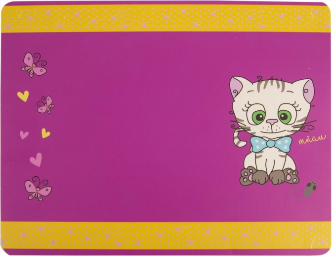 Children's plastic placemat – cats 35 × 25 cm