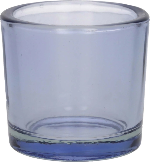 Espen tealight holder, 6.5 × 6 cm, lilac clear