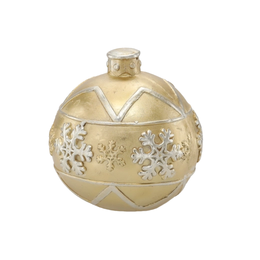 Luxurious golden shine and embossed details