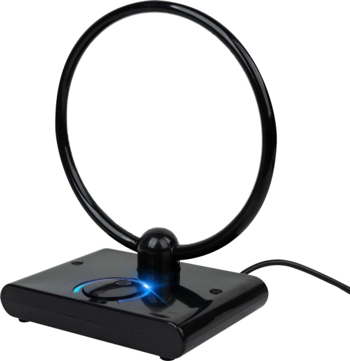 Indoor active antenna for DVB-T/T2 with LTE filter