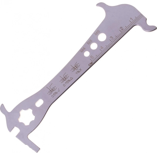 Bicycle chain wear measurement device