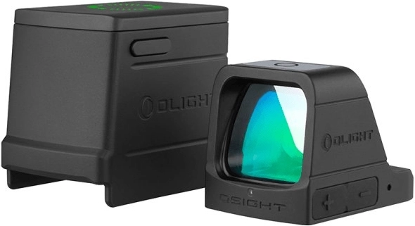Olight Osight GN zaļš kolimators ar uzlādes vāku