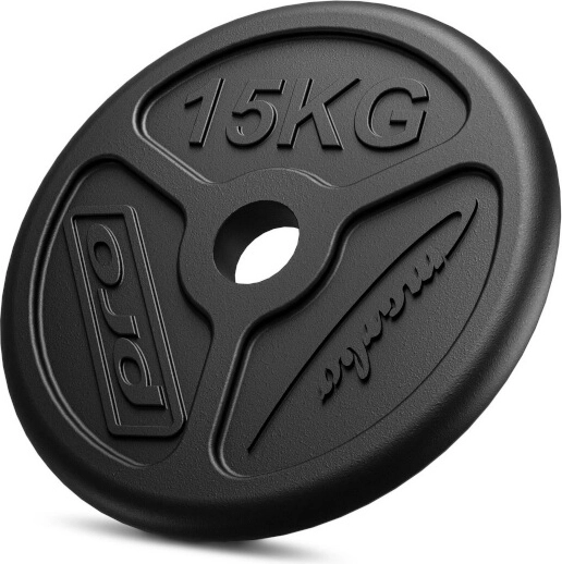 Olimpiskais čuguna svaru disks 15 kg MARBO