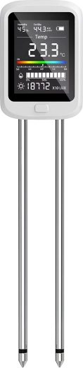 Renew Force 6-in-1 Smart Soil Tester with Color LCD Display