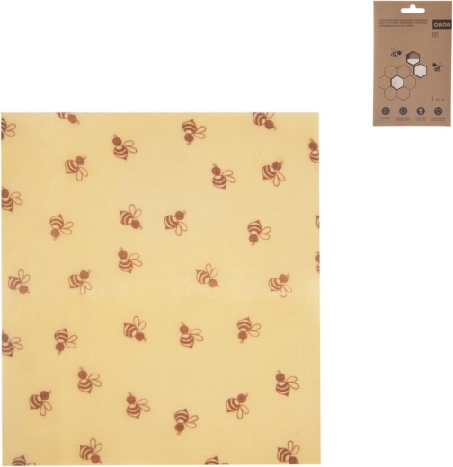 Eco beeswax cotton wrap 20 × 18 cm