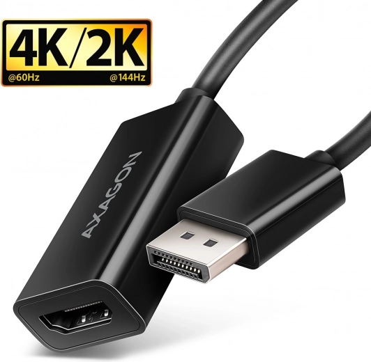DisplayPort to HDMI Adapter 4K/60Hz, cable 15cm