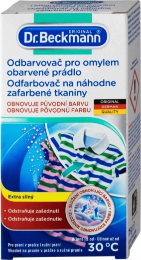 Dr. Beckmann atkrāsotājs nejauši iekrāsotiem audumiem 75 g