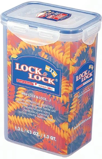 LOCKnLOCK taisnstūrveida pārtikas kārba 1,3 l