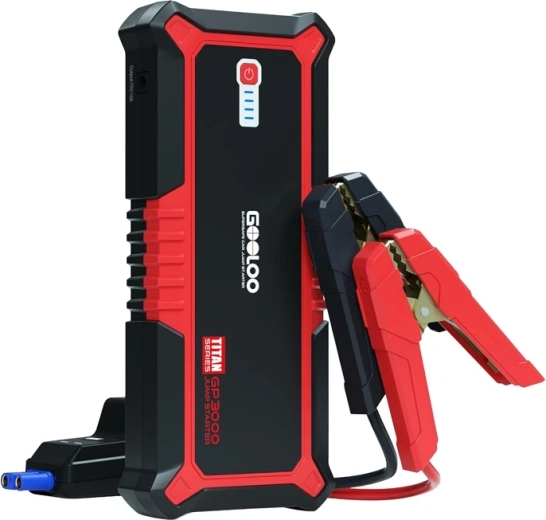 Gooloo GP3000 palaišanas palīgierīce un powerbanka 12 V 59,2 Wh