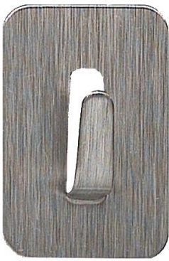 Pašlīmējoši nerūsējošā tērauda taisnstūra āķīši 2,5 × 3,5 cm (4 gab.)