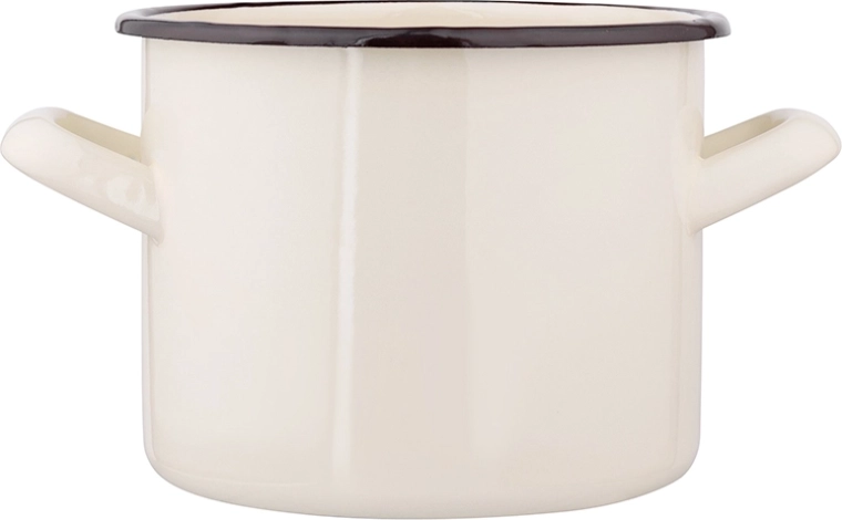 Enamel Pot Silesia 1.5 L Cream 14 cm