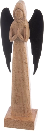 Natural mango wood with a unique grain pattern