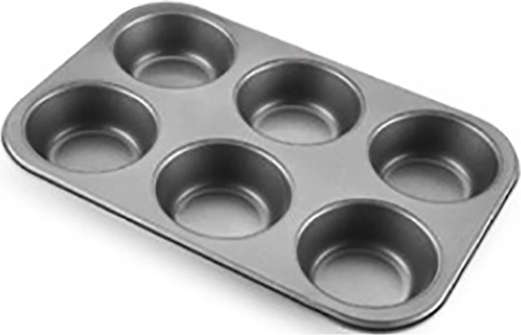 CULINARIA Muffin Pan with Nonstick Surface, 6 pcs