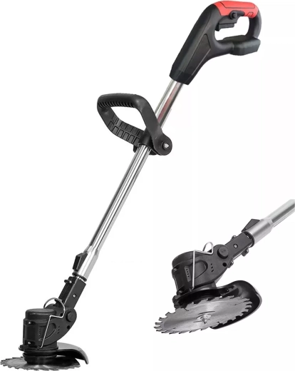 Akumulatora zāles trimmeris XXL ar 2 baterijām