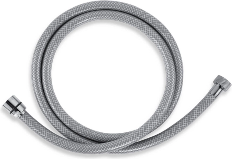 Shower hose 150 cm made of PVC, gray