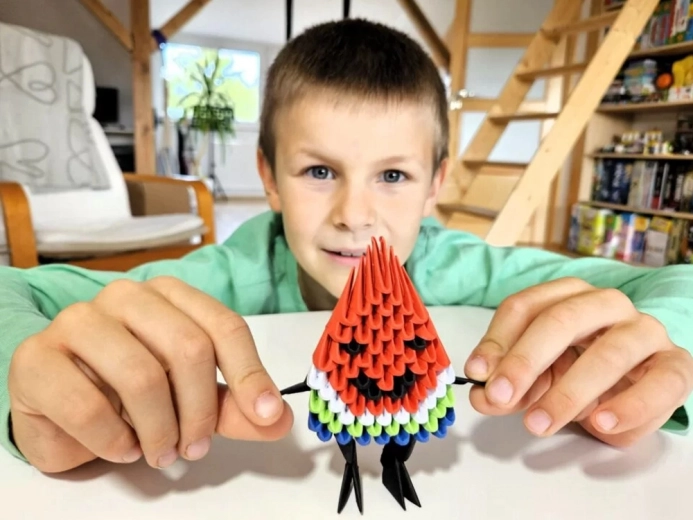 Krāsaina 3D dekorācija