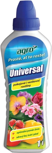 Universāls šķidrais mēslojums AGRO 1 l