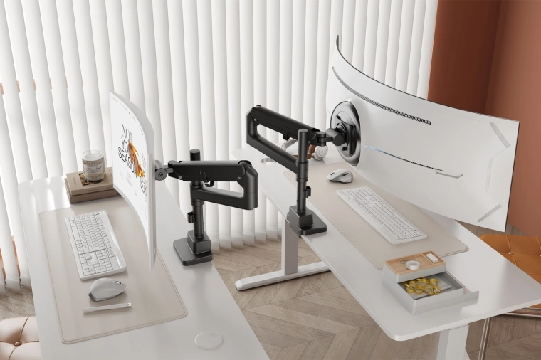Wide range of motion and ergonomics