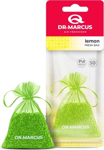 Gaisa atsvaidzinātājs Dr. Marcus Fresh Bag citrona aromāts