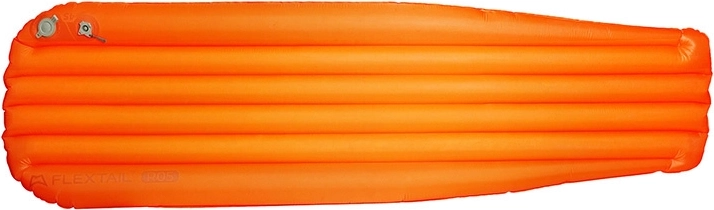 Flextail Tiny sleeping pad AVS mummy piepūšamais guļampaklājs oranžs