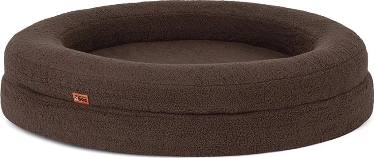 Explorer Dog ortopēdiska suņu guļvieta Dognut M/L 100 cm espresso brown