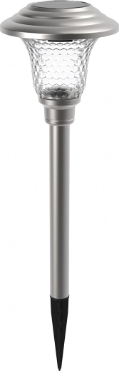 Set of solar garden stake lights 42 cm, 6 pcs