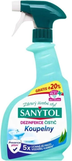 Sanytol Disinfectant Bathroom Cleaner Eucalyptus 500 ml