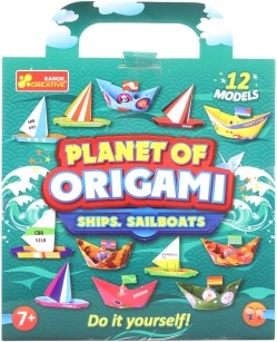 Origami laivu komplekts